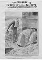 NUNS HIDING IN LADYSMITH Antique Print 1900 BOER WAR