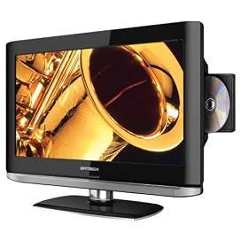 DMTECH LW20XTM - 20" Widescreen HD Ready LCD TV With DVD Player & Freeview - Black