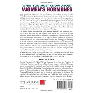 What You Must Know About Women's Hormones: Your Guide to Natural Hormone Treatments for PMS, Menopause, Osteoporis, PCOS, and More