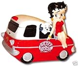 IMAGE OF BETTY BOOP RED CAR CONTAINER COOKIE JAR