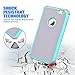 iPhone 6s case,iPhone 6 case, ShuYo Rugged Heavy Duty Impact Soft TPU Bumper Hard PC Shell Hybrid Covers Protection Shock-Absorption Resistant Bumper Case for Apple iPhone 6/6s - Gray/Mint