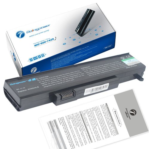 Goingpower Battery for Gateway W35044LB-SP1 w35044lb-sy w35052lb-sy 1BTIZZZ0TAT blackguardly - 18 Months Warranty [li-ion 6-cell 4400mAh]