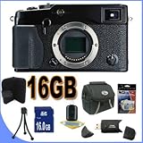 Fujifilm X-Pro 1 16MP Digital Camera with APS-C X-Trans CMOS Sensor (Body Only) + 16GB SDHC Card + Card Reader + Case +More!!!!!