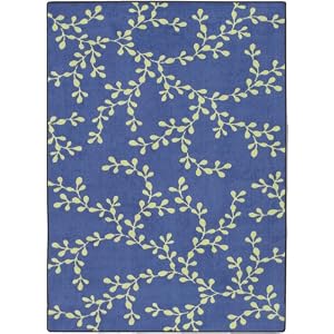 Surya Seventeen Magazine Flirty 2-Feet 8-Inch by 3-Feet 10-Inch Machine Made Rug by 