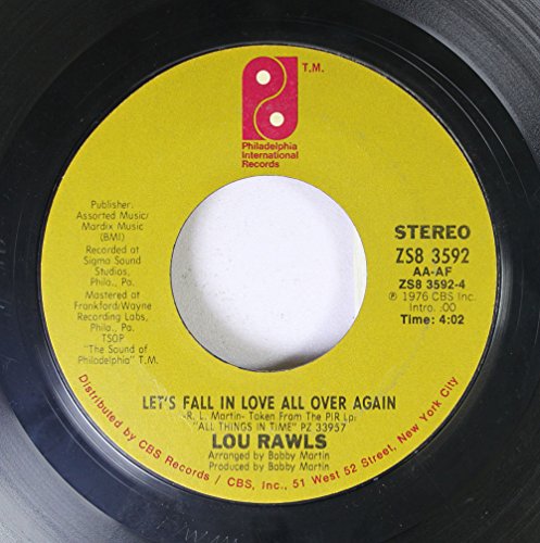 Lou Rawls - Lou Rawls 45 Rpm Let