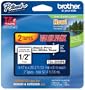 Brother Laminated Black On White Tape 2Pack (TZe2312PK)