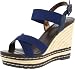 Charles by Charles David Women's Thrice Wedge Sandal,Blue,9.5 M US