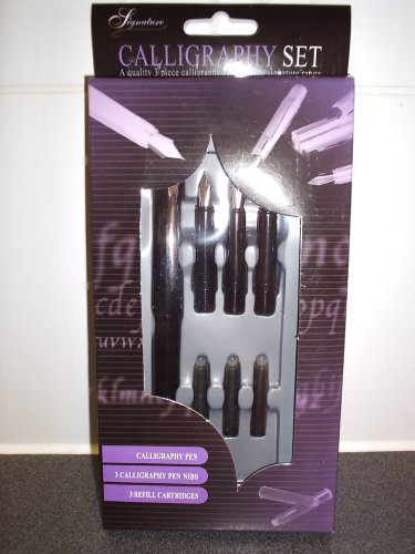 Childrens Toyshop  Toys : 3 piece Calligraphy Pen Set