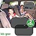 lebogner Car Cling Side Window Sunshade 2 Pack Premium Quality Large Baby Auto Sun Shield, Sun Protector, Blocking Over 98% of Harmful UV Rays, Protects Children and Pets from The Sun's Glare