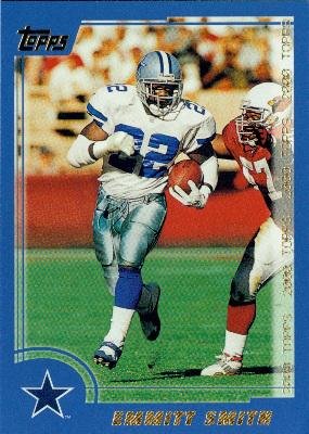 2000 Topps #10 Emmitt Smith - Dallas Cowboys (Football Cards)