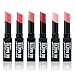 6PC City Color Matte Lipstick Bold Hues With Vitamin E set of 6