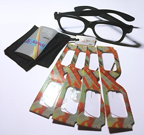 Diffraction glasses - Rave glasses - EDM glasses by Ekandi