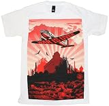 War is Over Guys T-shirt in White by Obey Clothing