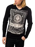 Rivaldi Camiseta Manga Larga (Negro)