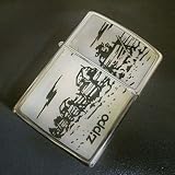 ZIPPO(ジッポー)#250 貝貼り 風景 1994年製造 風景