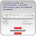 Brennenstuhl Eco-Line Comfort Switch Plus CSP 14 4-fach Steckdosenleiste