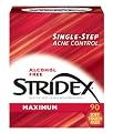 Stri-Dex Medicated Pads, Maximum Strength, 90-Count Containers, (Pack of 3) by Stridex