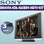 Sony Bravia XBR KDL-46XBR4 46'' 1080p Motionflow W/ FHD 120 Hz LCD HDTV & High Speed HDMI Cable (2 meters)