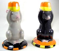 Ganz Oh Rats! Candlestick Holders Set of 2