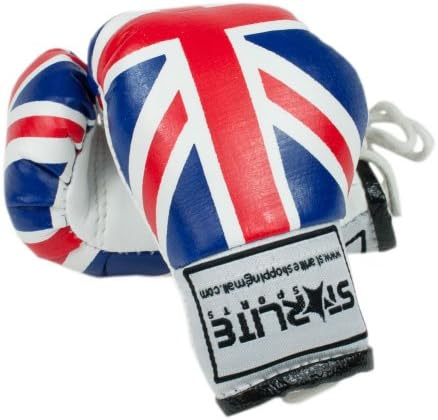 Starlite United Kingdom (UK) England Flag Miniature Boxing Decoration Gloves