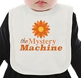 the Mystery machine ネクタイを有する有機ビブ Medium
