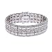 Cubic Zirconia Diamond Silver Bracelet
