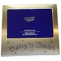 Baby's Scan Photo Frame 5 x 3.5" Satin Silver