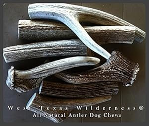 West Texas Wilderness® Natural Deer Antler Dog Chews JUMBO Size - ONE POUND! West Texas Wilderness® Natural Deer Antler Dog Chews JUMBO Size - ONE POUND!