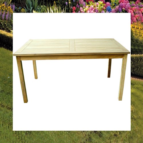 Gartentisch Teak Tisch 90×150 Teaktisch rechteckig