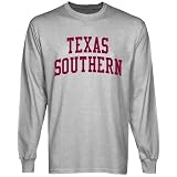 NCAA Texas Southern Tigers Basic Arch Long Sleeve T-Shirt - Ash