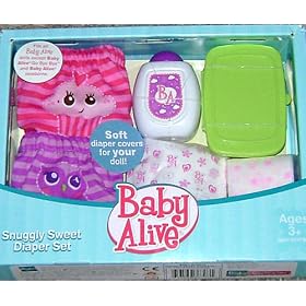 Baby Alive Snuggly Sweet Diaper Set