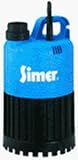 Simer Thermoplastic Submersible Utility Pump - 2300 GPH, 1/3 HP, 1 1/4in., Model# 2360
