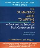 The St. Martin's Guide to Writing e-Book and Web Site: Student Access Code