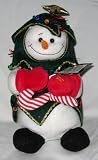 Ganz New Spruce the Christmas Tree Snowman Toy For Christmas - 10 inch
