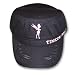 Disney Fairies Ladies Tinkerbell Black Cadet Cap Hat with Pink Embriodery