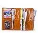 AINIMOER Women Long Leather Wallet Zipper Large Capacity Clutch Phone Holder Purse