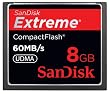 SanDisk 8GB Extreme CF Compact Flash Cards 60MBS - Retail Pack