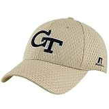 Russell Georgia Tech Yellow Jackets Gold Mesh Flex Fit Hat