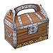 Pirate Party Supplies, Fun Pirate Themed Favors and Decorations, Kit Features 12 Pirate Treasure Treat Boxes, 12 Pirate Hats, 12 Eye Patches, and 1 Pirate Tablecloth by M&M Products Online