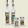 Country kitchen gift set Artworks olive oil bottles ~ No Place Like Home ~ se...
