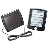 イーサプライ LED センサーライト ソーラー発電式 人感 防水 EYS-SOLLED05