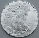 Uncirculated Silver Eagle 2008