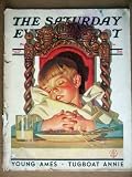 Saturday Evening Post Magazine, Nov. 26, 1938. Scarce. Tugboat Annie short story by Norman Reilly Raine and Agatha Christie serial Easy To Kill (Part 2). Great ads. Front cover edge is torn and tattered.
