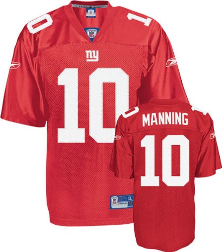 Reebok New York Giants Eli Manning Premier Alternate Jersey Large
