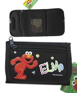 Elmo Wallet - Sesame Street Wallet (Black)