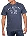 NFL LA Rams Men's Return Yardage Program Short Sleeve Basic Tee, X-Large, Navy Heather