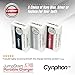 Cynphon JS-2400-SL USB Power Bank Charger for Smaprtphones - Silver