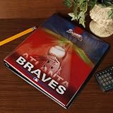 Atlanta Braves Team Logo 1'' 3-Ring Binder