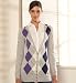 Autograph Weekend Argyle Print Cardigan with Cashmere