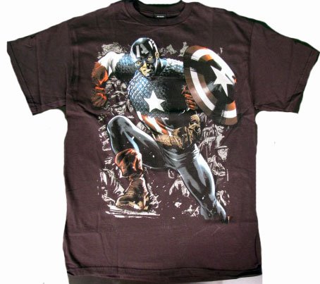 Captain America Normandy Invasion T-shirt